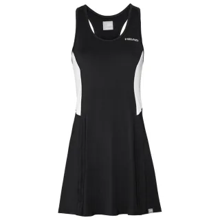 Head Club Damen Schwarz Tennis Kleid