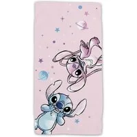 Disney Strandtuch Lilo & Stitch Strandhandtuch – Weiches Polyester-Badetuch 140x70 cm