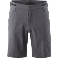 Gonso Fahrradhose Adventure Shorts M Herren Radhose mit einknöpfbarer Radunterhose mit Sitzpolster