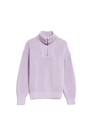 Armedangels - VANISÉ RIB KNIT TROYER moonlit lilac-dark moonlit lilac - Gr. - M