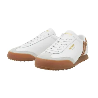 Patrick - "Bergan" Sneaker für Herren, Leder (Weiß/Hellbraun)