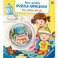 Mein großes Puzzle-Spielbuch - Das ziehen wir an / Bookella