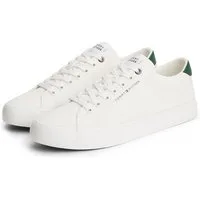 Tommy Hilfiger TH HI VULC CORE LOW SUMMER MESH Sneaker Freizeitschuh, Halbschuh, Schnürschuh mit Kontrastbesätzen