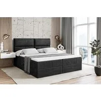 ALTDECOR Boxbett BOXI3 (Multipocket-Matratze H4, H3 Matratze Bonellfederung, Topper, Kopfteil)