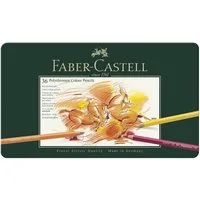 Faber-Castell Künstlerstift Faber-Castell Polychromos Farbstift - 36er Metalletui