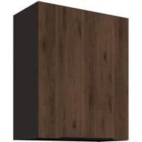 Küchen-Preisbombe Hängeschrank 60 cm Küche MONZA Okapi Nußbaum Küchenzeile Küchenblock Einbauküche
