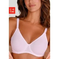 Nuance by Lascana Minimizer-BH mit Bügel aus Jacquard und weichem Trikot, auch für große Größen