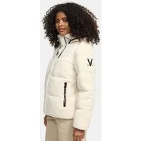 Marikoo Winterjacke Kaguraa warme Teddyfell Sherpa Jacke