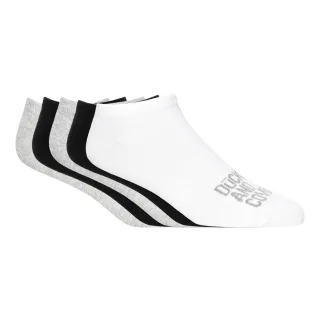 Duck and Cover - "Fubel" Sneaker-Socken für Herren(5er-Pack) (Schwarz/Weiß/Grau)