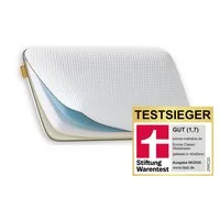 Emma Nackenstützkissen Emma Classic Stützkissen, Füllung: Hypergelschaum, Softschaum & Viscoschaum, Bezug: Polyester & Elasthan, Seitenschläfer, Bauchschläfer, Rückenschläfer, 1-tlg., 3-schichtiger, wendbar und individuell einstellbar