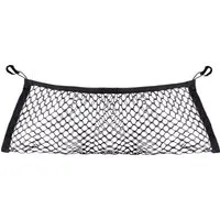 WALSER Rücksitzorganizer Walser Netz Rücksitze 30x65cm schwarz