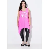Angel of Style Longtop Top A-Linie Schriftzug Glitzer-Sternchen