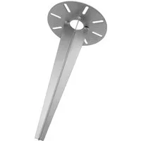 Kamelio Bodenhülse 1x Erdspieß Metall 30cm für Gartenleuchte Außenleuchte Steckdose, (1-St)