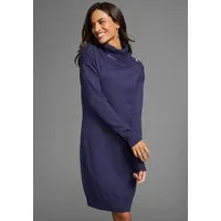 Laura Scott Strickkleid mit Rollkragen und Zierknöpfen