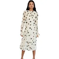 LIPSY Midikleid Lipsy Midikleid mit langen Ärmeln, Regular (1-tlg)