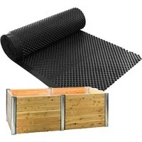 DEMA Hochbeet Noppen-Folie, 1m x 20m, aus HDPE für Hochbeete