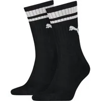 PUMA Socken PUMA UNISEX HERITAGE CREW SOCK (2-Paar) Komfort-Passform, gepolsterte Sohle