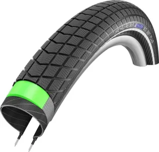 Schwalbe BIG BEN PLUS Perf, GreenGuard, SnakeSkin 20" Drahtreifen Black-Reflex 55-406