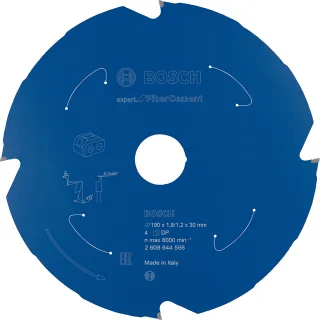 Bosch Akku-Kreissägeblatt Expert for Fibre Cement - 2608644556