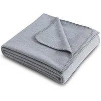 Wohndecke Premium-Fleecedecke in 2 Größen, extra dick, wometo, OEKO-TEX®, extra dick, Qualitäts-Kettelrand & Anti-Pilling
