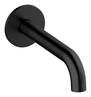 Damixa Badewanne Auslauf 180 mm, schwarz matt, schwarz matt, 484836100 484836100