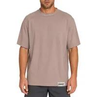Reichstadt Oversize-Shirt Herren Relaxed Fit Kurzarmshirt 23RS041 mit Stitching am Kragen