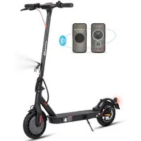 ZWHEEL E-Scooter 10'' E-roller mit Straßenzulassung (ABE), max. 45km, faltbar, 500,00 W, 20 km/h, (120kg Tragfähigkeit, 20% Steigung, APP-Funktion), 2 Stoßdämpfer, E-ABS+Scheibenbremse, klappbarer Elektroroller