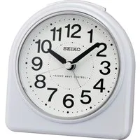 Seiko Funkwecker QHR204W Wecker, Reisewecker, Piepalarm, Schlafzimmer, Geschenkidee,Beleuchtung
