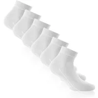 Rohner Socks Socken Tagessocke Sneaker Basic Plus weiss - 3 Paar