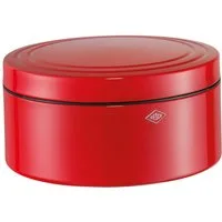 WESCO Keksdose Classic Line - Gebäckdose, Stahlblech, (1-tlg), Dose mit Deckel & Kunststoffring / schließt dicht, 4 L