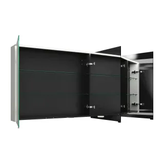 Burgbad Spiegelschrank Eqio 800x1400x170 Weiß Matt, SPGT140LF6014 SPGT140LF6014