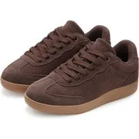 Elbsand Freizeitschuh, Schnürschuh, Turnschuh, Retro Sneaker, Lederschuh Sneaker Ledersneaker, Schnürhalbschuh aus Leder im modernen Retro Look