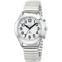 MASTER TIME Funkuhr Sprechende Funkuhr MTLA-10706-60M, Armbanduhr, Quarzuhr, Damenuhr, Flexband, Zugband