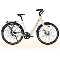 VECOCRAFT E-Bike Cityrad 28 Zoll Pedelec Torsionssensor Gates Riemenantrieb 45Nm LUNA, 1 Gang, 45Nm Heckmotor, 374,4 Wh, (hydraulische Scheibenbremsen, LCD-Display), StVZO E-Rennrad,leichte 23kg, ebike für Damen und Herren