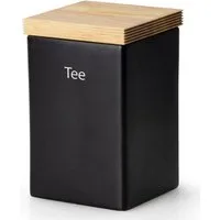 Continenta Teedose, Holz, Keramik, (1-tlg), Teedose