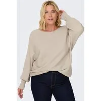 ONLY CARMAKOMA Strickpullover CARNEW ADALINE LIFE L/S PULLOVER KNT Viskosemischung