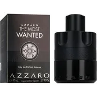 Azzaro Duft-Set The Most Wanted Intense Eau de Parfum (EDP) Herren Spray, Süß-würziger Duft mit Kardamom, Karamell und Amberholz