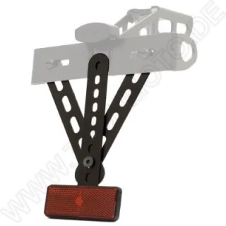 Extender Reflektor Kit "Professional" für R&amp;G Kennzeichenhalter mit e-Prüfzeichen