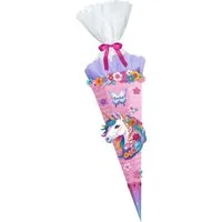 Ursus - Ludwig Bähr Schultüte URSUS Schultüten Bastelset EASY LINE Fancy Unicorn EINHORN 68cm