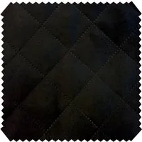 novely® Stoff ALPEN Velours 3-lagig gesteppt - Volumen-Möbelstoff Karo-Raute-Muster, Volumen Möbel-Polsterstoff, Karo Raute 5x5cm, Meterware, 1lfm