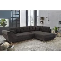Jockenhöfer Gruppe Ecksofa Siena L-Form, B: 346 cm, mit Zierkissen, große Sitz- und Liegefläche