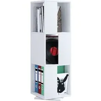 VCM Standregal Holz Regal Büroregal Aktenregal drehbar Stifta XL, 1-tlg., VCM Büroregal Stifta 109x34x34 cm Holzwerkstoff