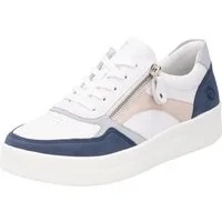 Remonte Plateausneaker, Freizeitschuh, Halbschuh, Schnürschuh in schmaler Form