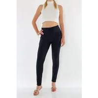 MIRROSI Stretch-Hose Damen Hosen High Waist Strech Hose Elegant Kurzgröße