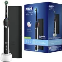 Braun Elektrische Zahnbürste Clean & Protect Schwarz Edition