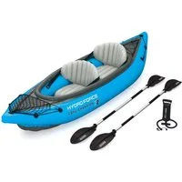 Bestway Ruderboot Hydro Force Kajak-Set Cove Champion X2 331x88x45cm, mit umfangreichem Zubehör