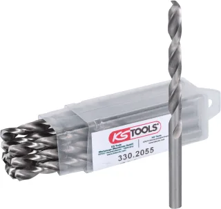 KS Tools HSS-G Spiralbohrer - 330.2055