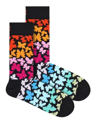 Glückliche Socken - Neuheit Schmetterling Design Socken | Großes Geschenk - Schmetterling