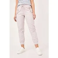Paddock's Stoffhose DRAW STRING Relaxed Fit Damenhose mit Kordelzug