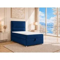 Best for Home Boxspringbett K-11 SINGLE mit Bettkasten, Bonellfederkern, Komfort Topper H3 (Hotelbett, Einzelbett, Kinderbett, Juniorbett, 5-St., 70x200 80x200 90x200 100x200 cm), Einzelbett mit integriertem Stauraum, gepolstertem Kopfteil